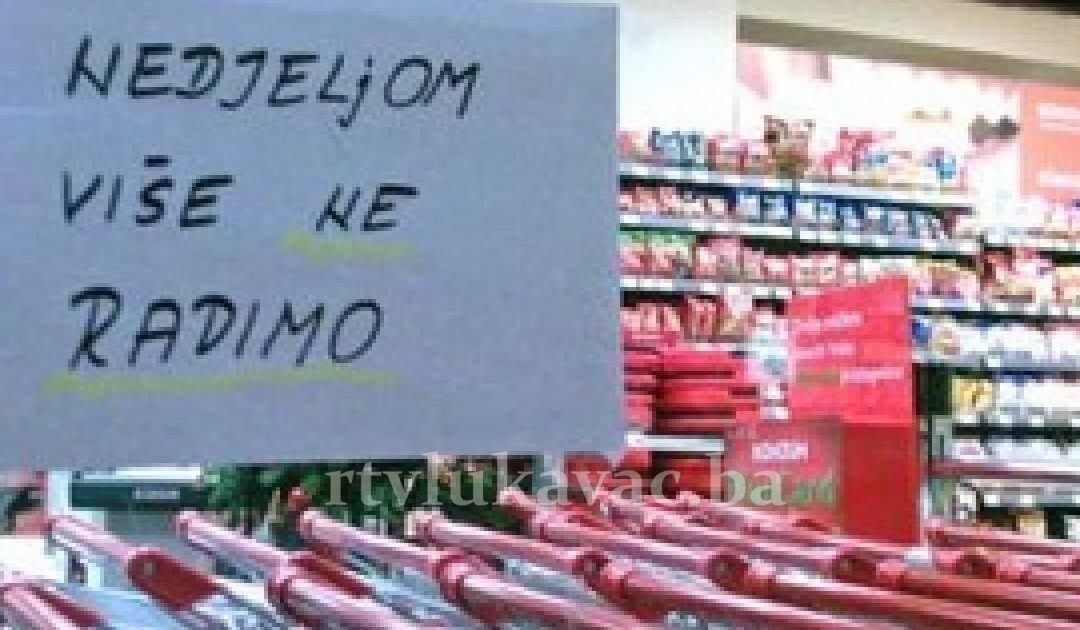 Vlada ŽZH: Nedjelja neradni dan za trgovine u ŽZH