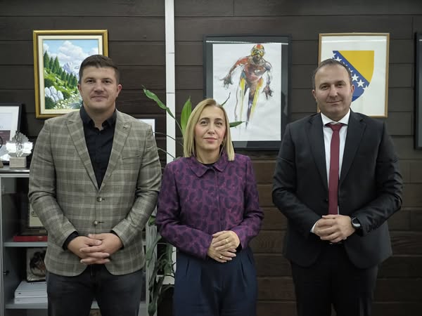 MINISTAR ŠIRIĆ I DIREKTOR TZ POSUŠJE BRANKO REZO U RADNOJ POSJETI FEDERALNOM MINISTARSTVU OKOLIŠA I TURIZMA